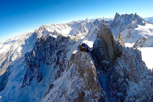 Vol panoramique 30 min. Massif du Mont-Blanc