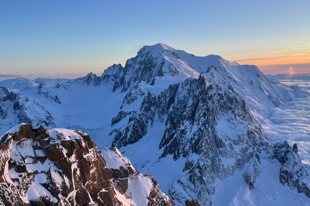 30 min. panoramic flight Mont-Blanc Massif