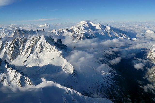 Vol panoramique 20 min. Mont-Blanc