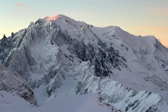 Panoramic flight 20 min. Mont-Blanc 